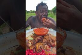 How to crispy pork leg with chili recipe #food #usa #vlog