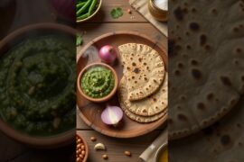 🌶️ Maharashtrian Thecha Chutney Recipe | Spicy Green Chilli Chutney #shorts #ytshorts #recipe