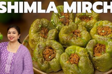 Bharwa Shimla Mirch Recipe | Stuffed Capsicum | Capsicum Recipe | Stuffed Bell Peppers