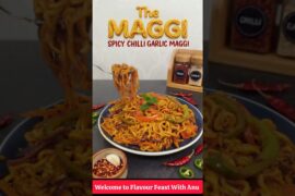 SPICY CHILLI GARLIC MAGGI #shorts