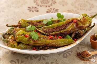 Stuffed Long Green Chili |