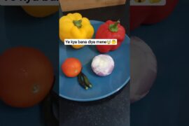 Unique style with Bell pepper recipe.. ek bar zaroor try karen. #shorts #viral #cooking #trending