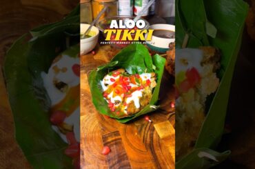 😍 Market style aloo tikki recipe 😍 #alootikki #tikki #streetfood #chaat #homemade #ytshorts