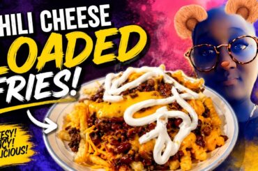 Loaded Chili Cheese Fries Recipe | Cheesy, Saucy & Delicious! 🍟🧀🌶️