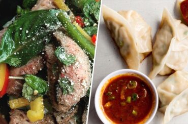 Make Pork-Chive Dumplings and Spicy Steak for Lunar New Year