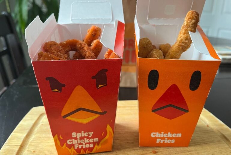 Burger King's Spicy Chicken Fries Taste Test