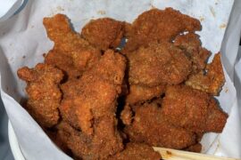 A boba shop near me actually makes their popcorn chicken spicy spicy when asked with great quality chicken. An actual diamond in the rough