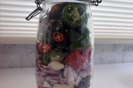 Fermented berry hot sauce