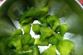 Recently started liking raw capsicums