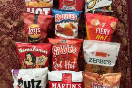 Red hot potato chips taste test showdown - the hoedown of heat