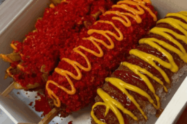 just got addicted to this ver. of corndogs