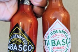 Between the Tabasco scorpion sauce and the standard, which one do you prefer?