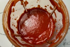 First crack at a pepper salsa turned into a happy accident