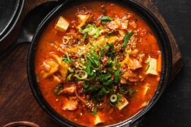 Spicy Kimchi Jjigae
