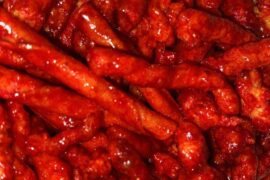Spicy hot cheetos