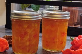 First little batch of spicy jam this season