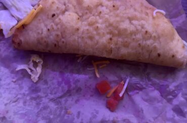 why does my taco bell always have these gross chalupa shells?
