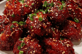 craving for this spicy gochujang red glazed chicken3