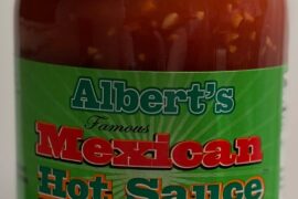 Albert's Mexican Hot Sauce from Kilgore.