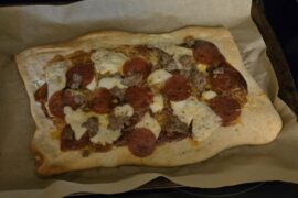 Feeling like crap so I made a "spicy pizza"