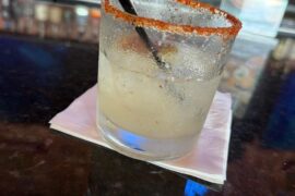 Casa Dragones with ghost pepper tajin