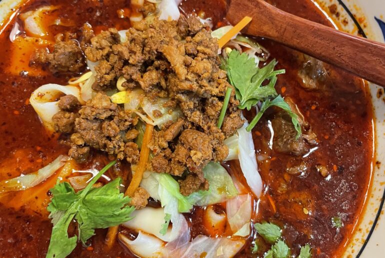 Nice spicy byanbyanmen