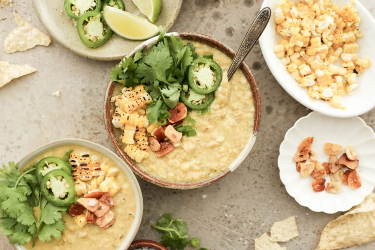 This One-Pot Spicy Vegan Corn Soup Will Be Your New Weeknight Go-To