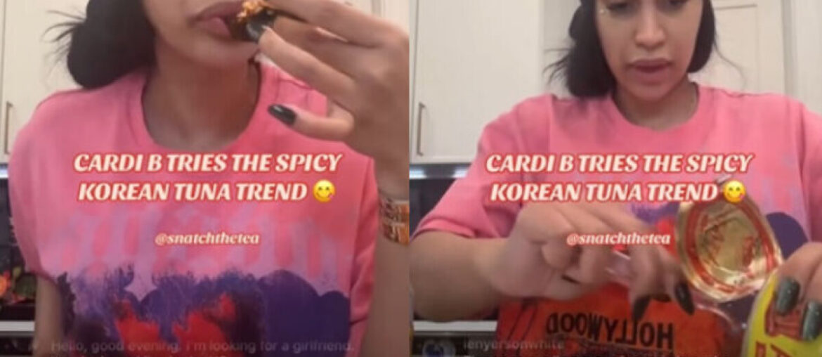 Cardi B shares spicy tuna recipe, sparking renewed interest in Korean food
