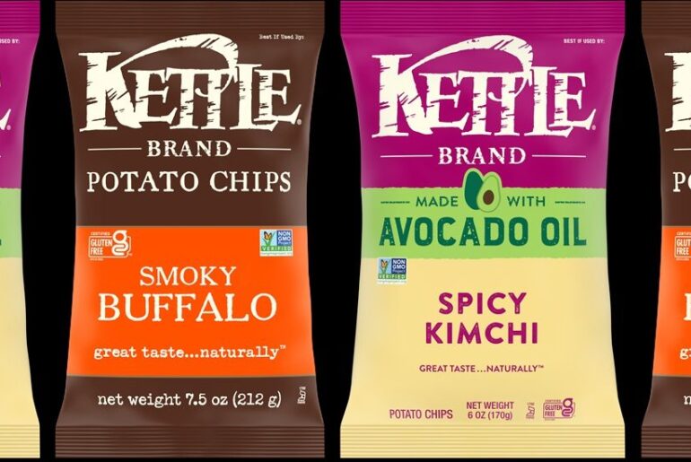 Kettle Brand releases Smoky Buffalo, Spicy Kimchi chips