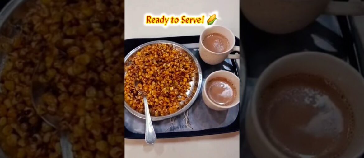 Spicy Chilli Garlic Corn  Recipe #shorts #maggi #recipe #tomato #trending #viral #maggirecipe