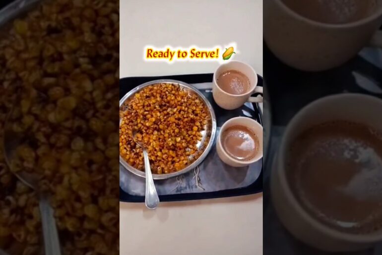 Spicy Chilli Garlic Corn  Recipe #shorts #maggi #recipe #tomato #trending #viral #maggirecipe