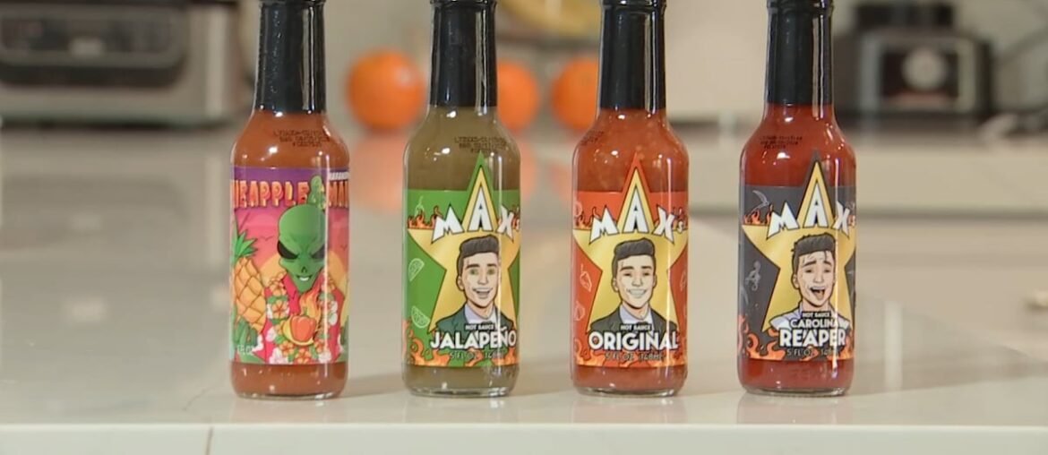 Las Vegas college student turns grandma's recipes into national hot sauce brand