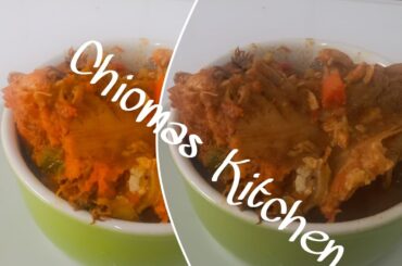 How To Cook Salmon Fish Head Pepper Recipe/ Pepper Soup Recipe/