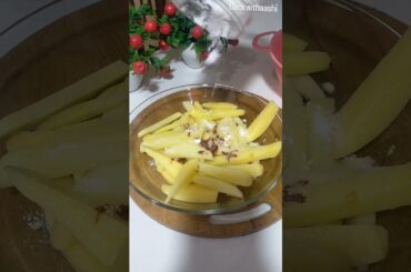Chilli Garlic French Fries Recipe #shorts #ytshorts #viral