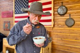 Healthy bison chili from 'Cowboy' Kent Rollins packs protein, flavor and history