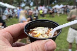 This annual chili cook-off focuses on community giving