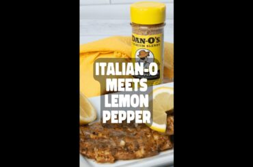 Crispy Italian Lemon Pepper Chicken Recipe