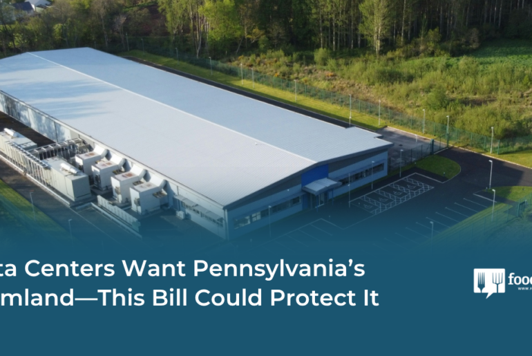 Data Centers Want Pennsylvania’s Farmland—This Bill Could Protect It – Food Tank
