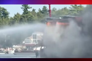Floating Restaurant Goes Up in Flames on New Hampshire's Lake Winnipesaukee