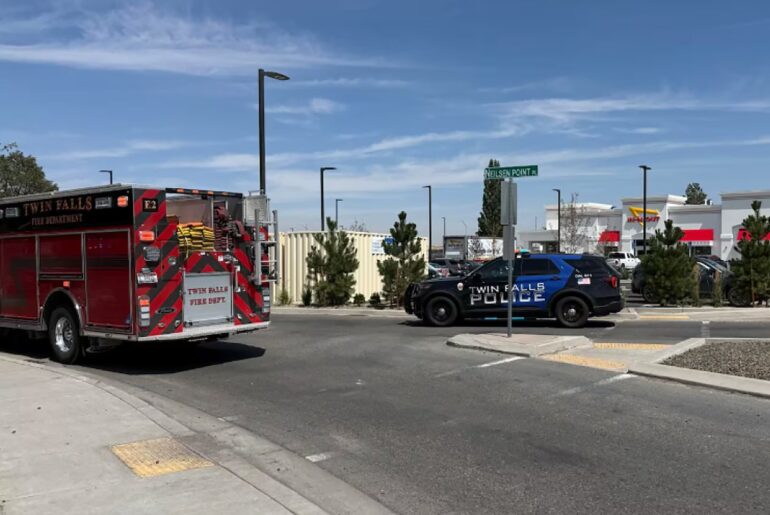 First-responders were at the scene of a shooting in Twin Falls, Idaho.