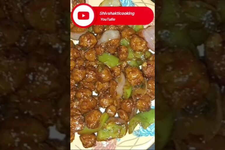 soyabeen chili recipe #food