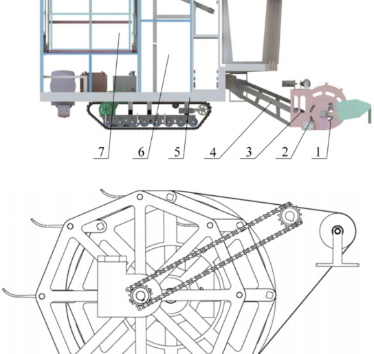 Development of a telescopic elastic-tooth chili pepper harvester: design and field optimization