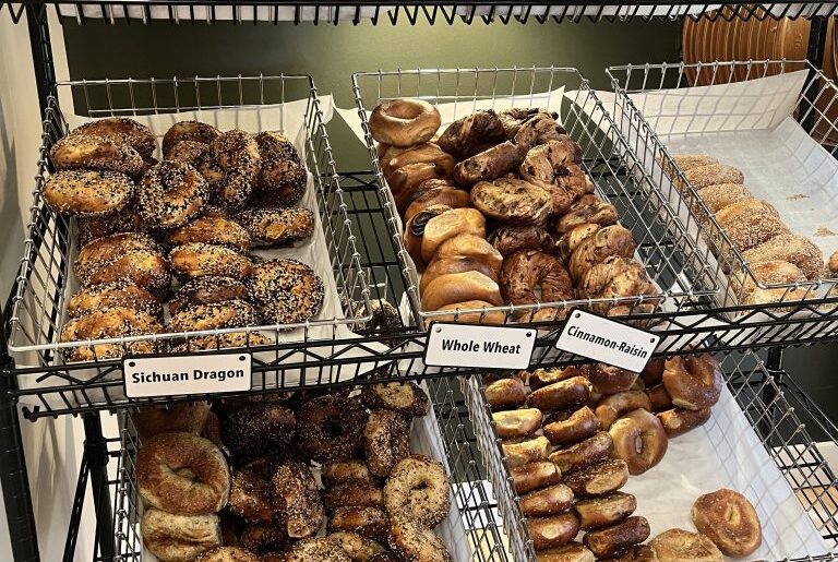Bagel shop opens in Topsham