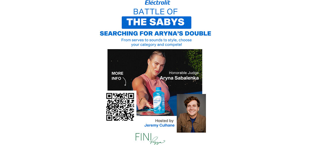 Electrolit® Invites NYC Tennis Fans to Channel Their Inner Aryna Sabalenka at Saby's Slice Shop, with WTA World No. 1 Appearance