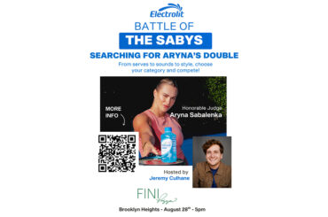 Electrolit® Invites NYC Tennis Fans to Channel Their Inner Aryna Sabalenka at Saby's Slice Shop, with WTA World No. 1 Appearance
