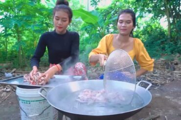 Amazing cooking Stir fried Chicken liver with chili recipe
