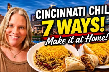 Cincinnati Chili 7 Ways! The BEST Homemade Cincinnati Chili Recipe!