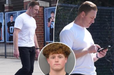 Kroy Biermann steps out for first time since teen son KJ's sexual assault arrest