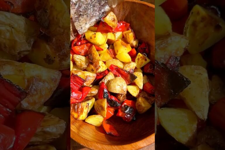 Roasted Pepper Potato Salad