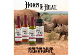 Horn & Heat Launches Chef-Crafted Hot Sauce Line Born in South Africa and Built Around Rhino Conservation